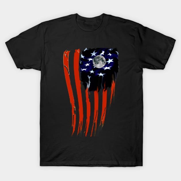 Love America Flag T-Shirt by Lifestylle